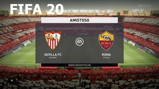 FIFA 20  - Uefa Europa League - Sevilla Fc vs. Roma @ Ramón Sánchez-Pizjuán 