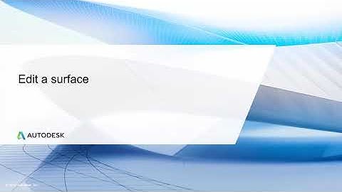 Cert Prep for Autodesk Pro Civil 3D Infrastructure Design Lesson 2: Edit a surface
