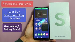 Samsung S21 FE 5g Review after 1 Month of Heavy Usage - Pros & Cons | Overheating Battery Drain