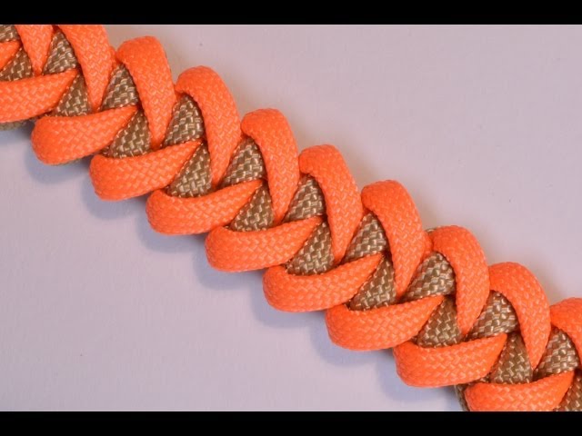 Shark Jaw Bone Paracord Survival Bracelet with Buckle - How to -  BoredParacord 