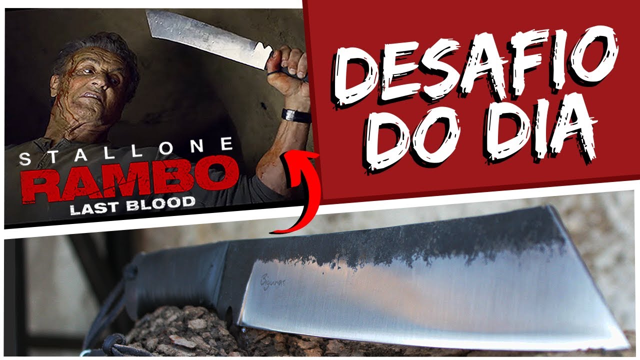 MACHETE RAMBO - Desafio do Dia
