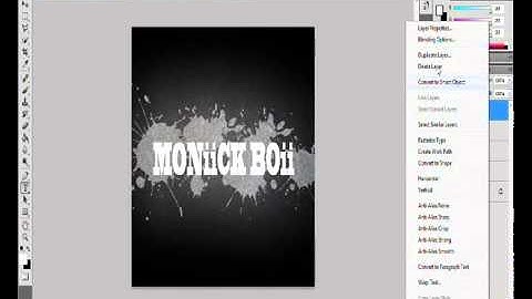 Dbizzleprodz - How To Make A Sik Spray Paint Text In Photoshop