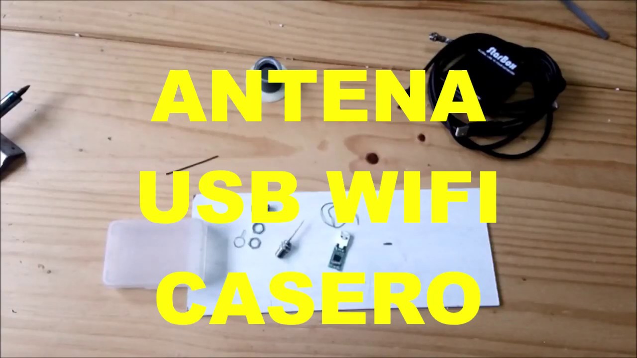 ANTENA USB WIFI CASERO 
