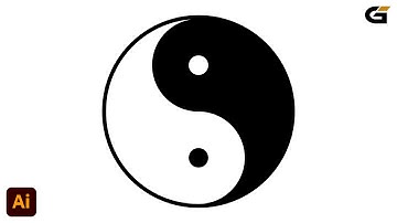 Yin & Yang Symbol | Tutorial | Adobe Illustrator 2020