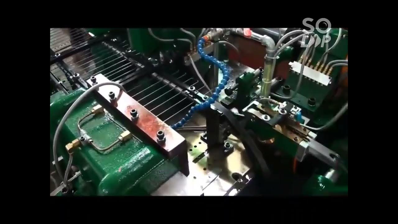 Bicycle spoke making machine YouTube