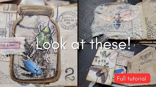Mason jar element and other fun ones! (Entomology journal series)