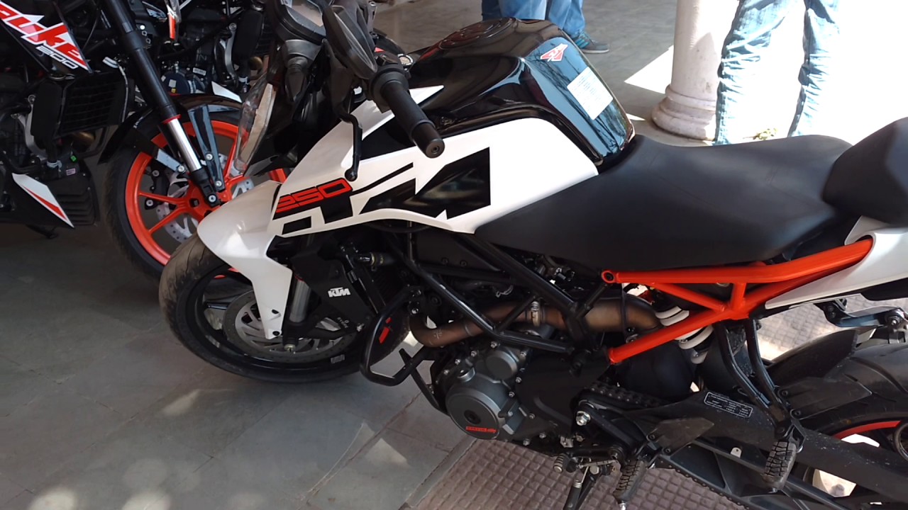 ktm duke 250 white
