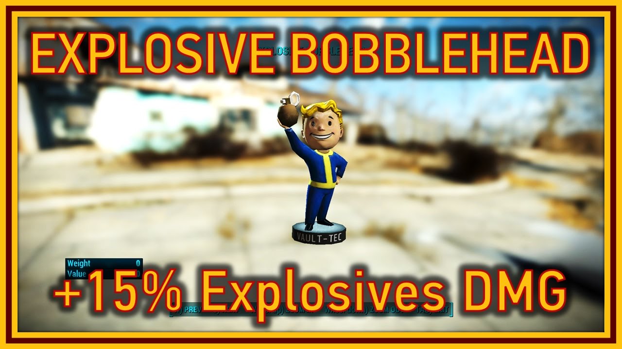 Fallout 4 - Explosive Bobblehead location (plus Picket Fences magazine)