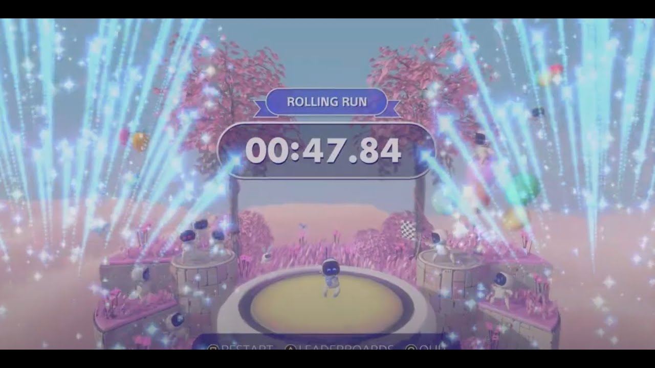 Astro's Playroom | Rolling Run | 47.84s | PS5 | 4K