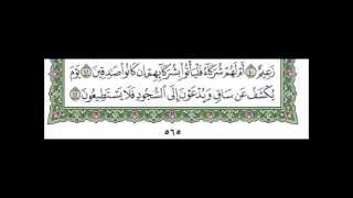 تفسيرالسعدي- سورة القلم (3) الاية (42 -52)