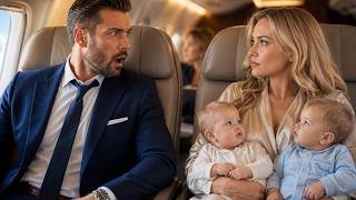 Billionaire Divorced for Two Years Boarded the Plane Angry—Until He Saw His Ex-Wife with Twin Babies