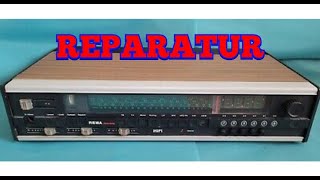 Rema Toccata 940 Reparatur - Drehko - Tuner - NF-Stufe - Endstufe