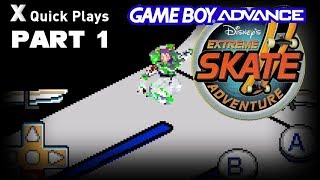 Xin Quick Plays: Disney's Extreme Skate Adventure (GBA): Part 1: Tutorial screenshot 5