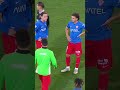 Champions League anthem blasts out around Real Betis Stadium
