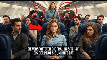 Sie verspotteten die Frau in Sitz 14F – bis der Pilot sie um Hilfe bat