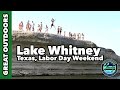 Labor Day Weekend at Lake Whitney, Texas #cliffjumping #fishing #laborday2023 #motorboat #Whopper