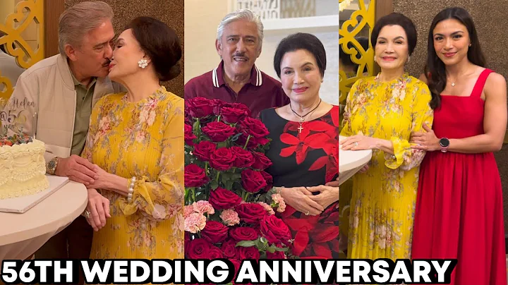 HELEN GAMBOA and TITO SOTTO 56TH WEDDING ANNIVERSARY❤️Tito Sotto and Helen Gamboa Anniversary!