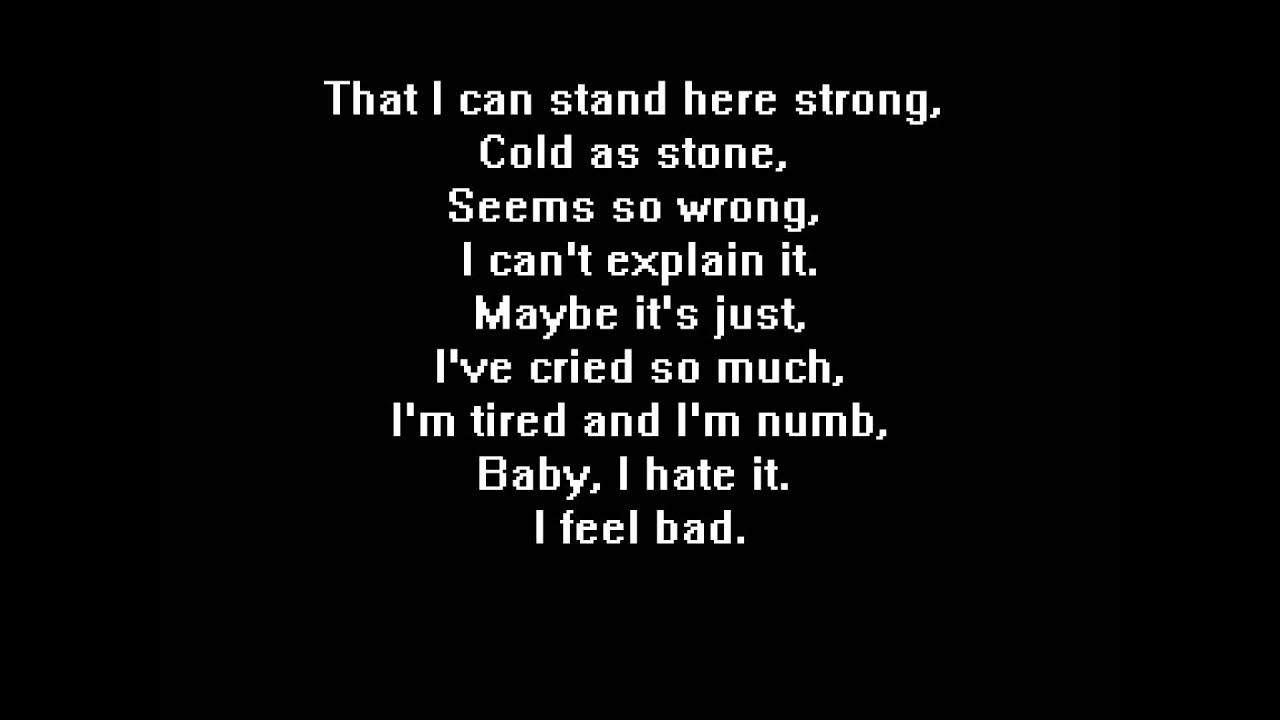 Песня i got a bad feeling. I feel Bad. Песня i feel Bad i hate myself. Feel Bad.