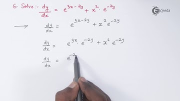 method of variables separable problem no 6