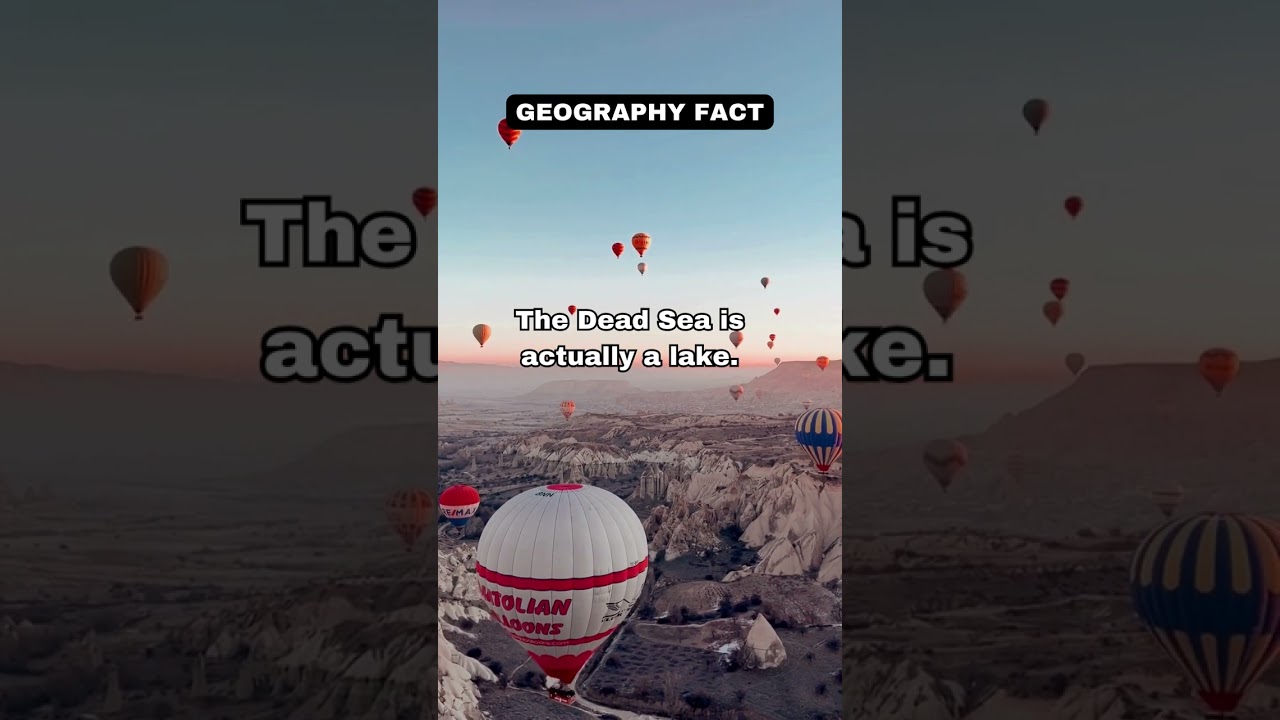 The DEAD SEA: Lake or Sea? 🌊🏞️