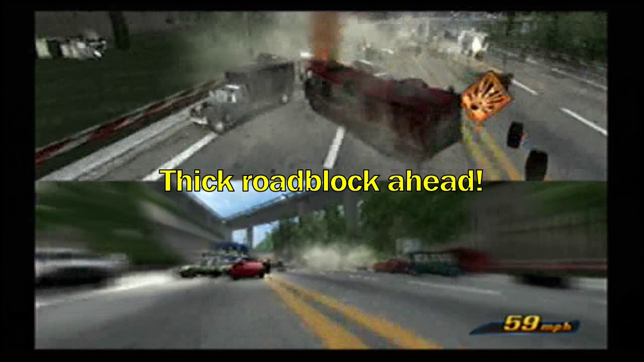 Debris Dodge, The Crate Escape (Burnout 3: Takedown) - YouTube