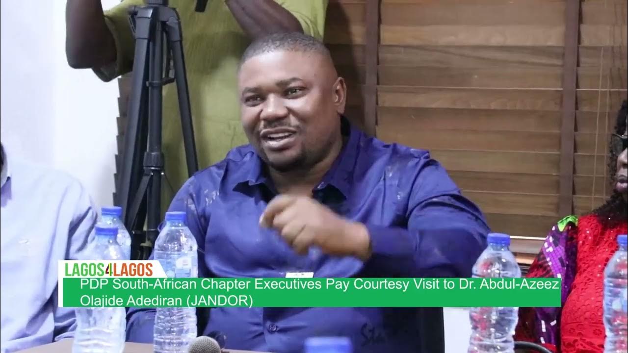 PDP South Africa visits Jandor...! YouTube