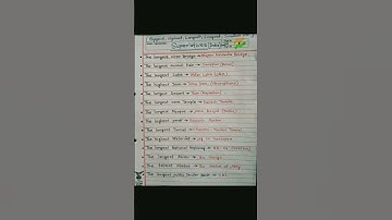 Biggest, Highest, Largest, Longest, Smallest ~(Part-1) 🇮🇳  #shorts