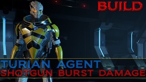 Mass Effect Andromeda: Turian Agent Build w/Gameplay [Burst Damage Shotgunner Agent]