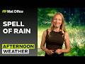 08/06/2026 - Cool, cloudy and wet - Afternoon Weather Forecast - Met Office Weather