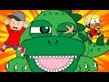 大パニック!ワニに食べられたみんなを助け出そう!アニメつーちゃんとボビーくん♪(キリンのリンキー編5話)