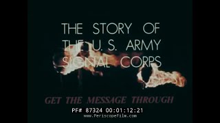 "STORY OF THE U.S. ARMY SIGNAL CORPS" 1976 EVOLUTION & HISTORY OF MILITARY COMMUNICATIONS  87324