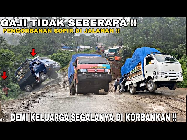 THE SALARY IS NOT MUCH !! This is the Driver's Sacrifice When Fighting on the Streets ! ~ Batu Jomba class=