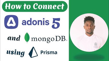 How to Connect Adonisjs and MongoDB - Prisma - How to | Chris Gámez