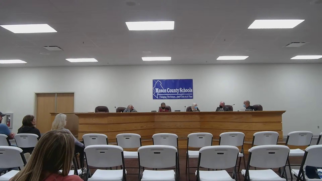 Mason County Schools Special Board Meeting YouTube