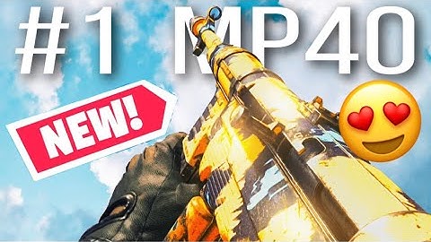 #1 MP40 META CLASS SETUP vanguard/warzone! 😱 (Best MP40 class)