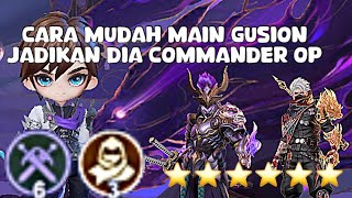 COMMANDER GUSION BANYAK YANG BILANG TIDAK OP TAPI BISA KITA BIKIN OP #magicchessgogo 