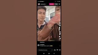 Baper, inilah live ig pertama Evan dan istri