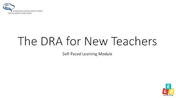 Introduction to the Self Paced Learning Module