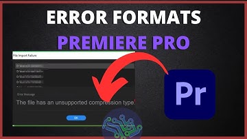 The file has an unsupported compression type -  ERROR PREMIERE .mkv and other formats