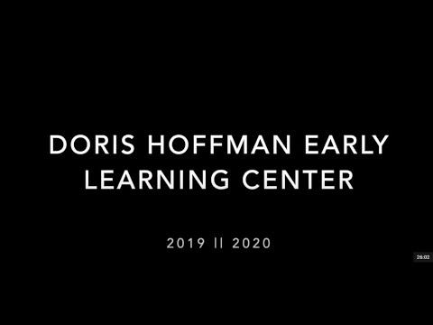 Doris Hoffman Early Learning Center 2019-2020