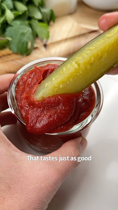 Healthy Homemade Ketchup 😋🍅🙌