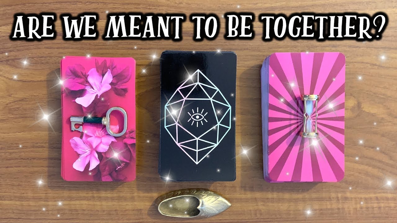 PICK A CARD *ARE WE MEANT TO BE TOGETHER? 👩‍❤️‍👨❤️🏠 Charm Tarot Card Love Reading