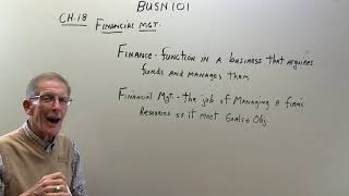 Joe Lane Online - Business 101 - Chapter 18