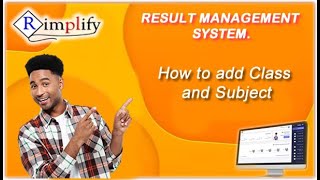 How to add class and subject