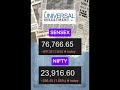 Market Hulchal Today #finance #trading #nifty #stockmarket #universalinvestment