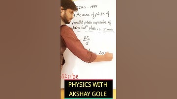 AIIMS1998  What is the area of plate of 3F capacitor if the separation between the plate is 5mm
