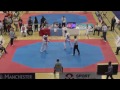 Mahama Cho v Lyle Walker +87kg British Taekwondo National Championships final