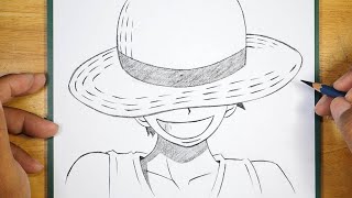 How to Draw Luffy Step-by-Step | One Piece Drawing | Easy to draw