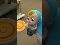 🤖The Great Baby Candy CHASE!!!🍭 | Arpo | Moonbug Kids - Space Cartoons for Kids #shorts