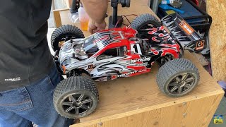 HPI Trophy Truggy flux , on new ramp